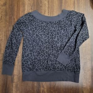 Leopard Print Sweatshirt